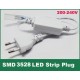 Cable Rectificador Tira LED SMD3528 RGB 230V AC